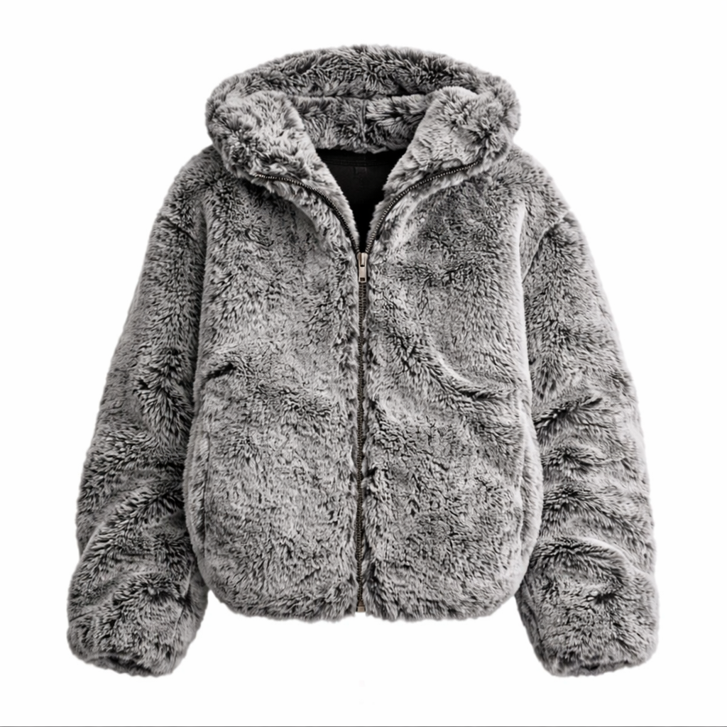 Fur Grey Jacket